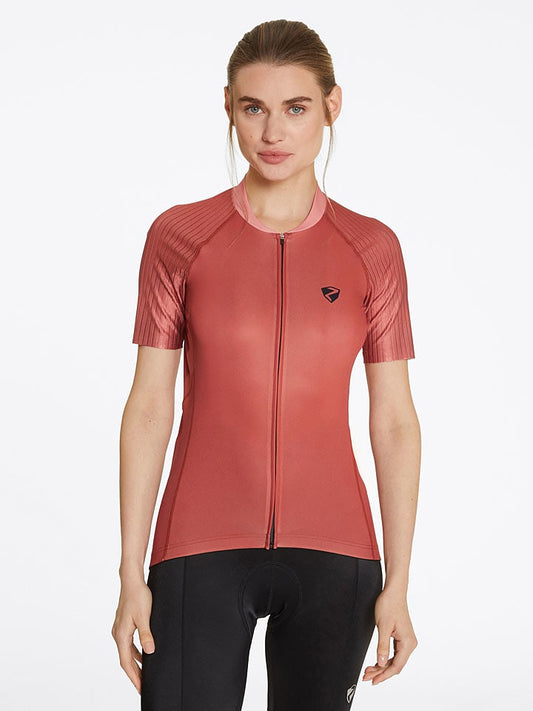 Ziener Cycling Jersey "Naiala" Coral Women
