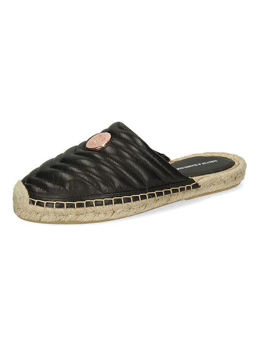 MELVIN & HAMILTON Leather Mules "Bree 15" Black Women