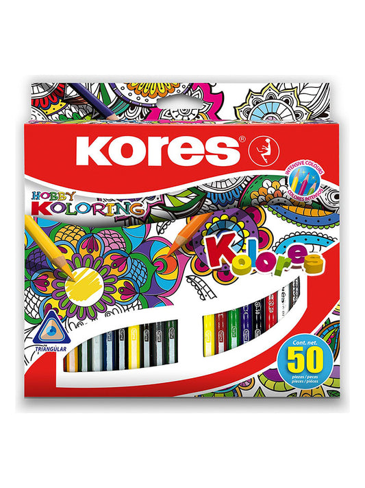 Kores Coloured Pencils "Kolores" Multicolour 50 pcs Unisex