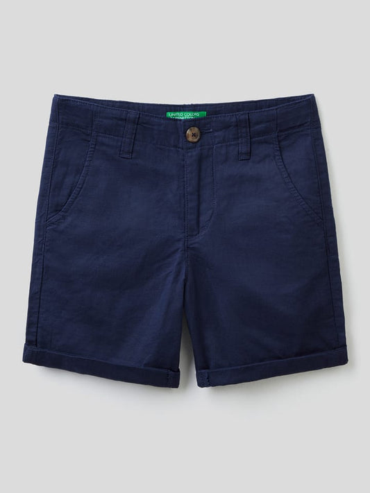 Benetton Shorts Navy Kids