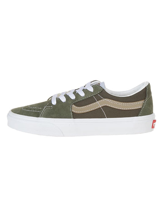 Vans Leather Sneaker Green Unisex