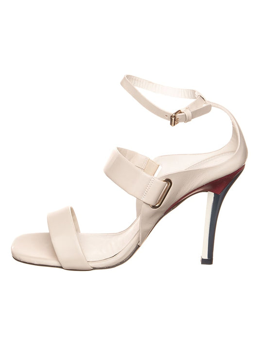 Tommy Hilfiger Shoes Leather Heeled Sandals White Women