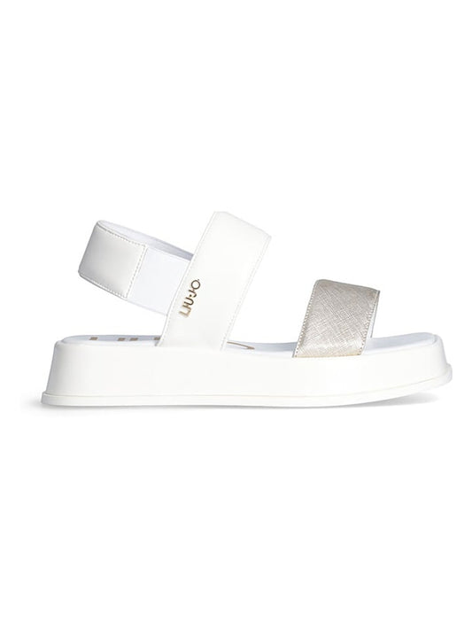 Liu Jo Heeled Sandal White / Gold Women