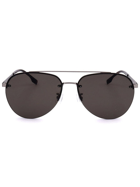 Hugo Boss Sunglasses Black Silver / Grey Men