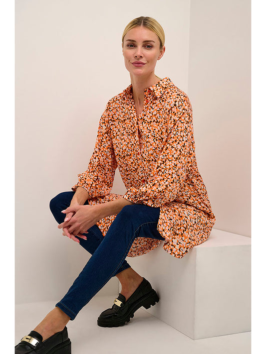 Kaffe Dress "Somia" Orange Women