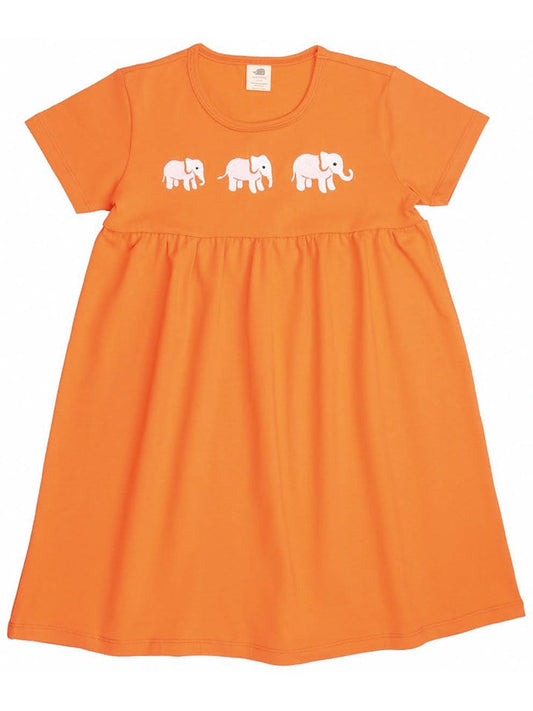 Walkiddy Dress Orange Kids