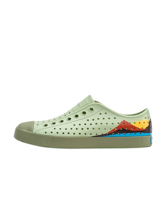Native Loafer Green Kids