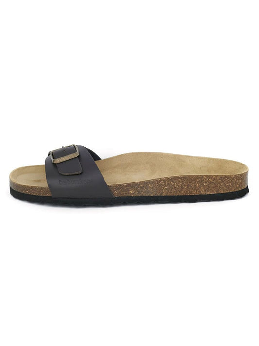 BABUNKERS Family Leather Mules Brown Women