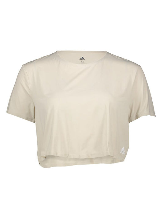 adidas Training Shirt "Elev TRNG" Beige Women