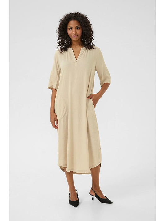 Kaffe Dress "Milia" Sand Women