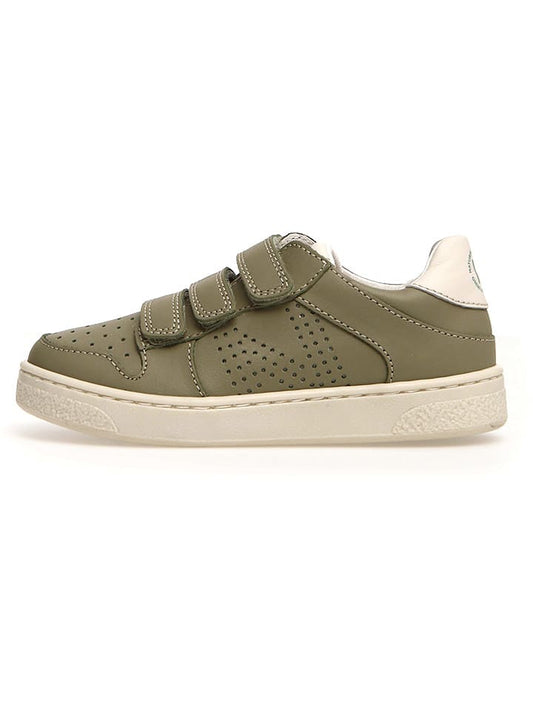 Naturino Leather Sneaker "Theral" Khaki Kids