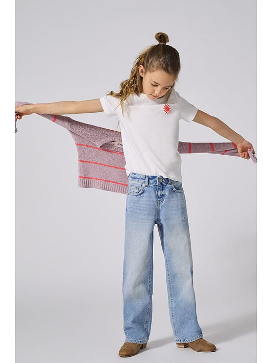 KIDS ONLY Shirt "Happy" White Kids