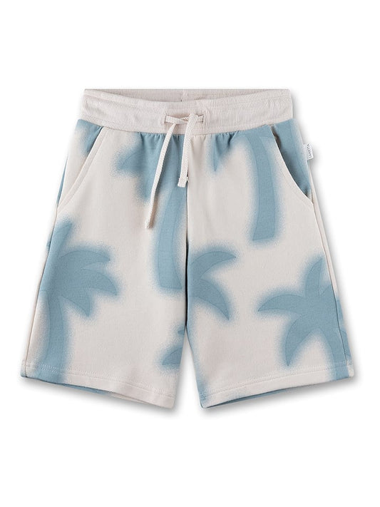 Sanetta Kidswear Shorts Cream / Light Blue Kids