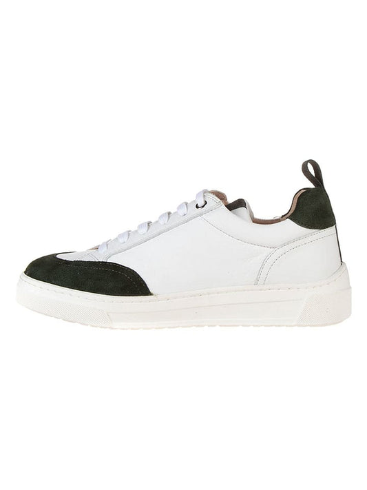 Unisa Leather Sneaker White / Khaki Women