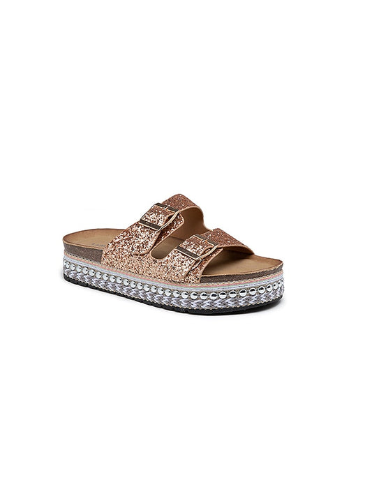 Foreverfolie Mules Rose Gold Women