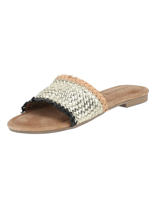 Lazamani Mules Gold Women