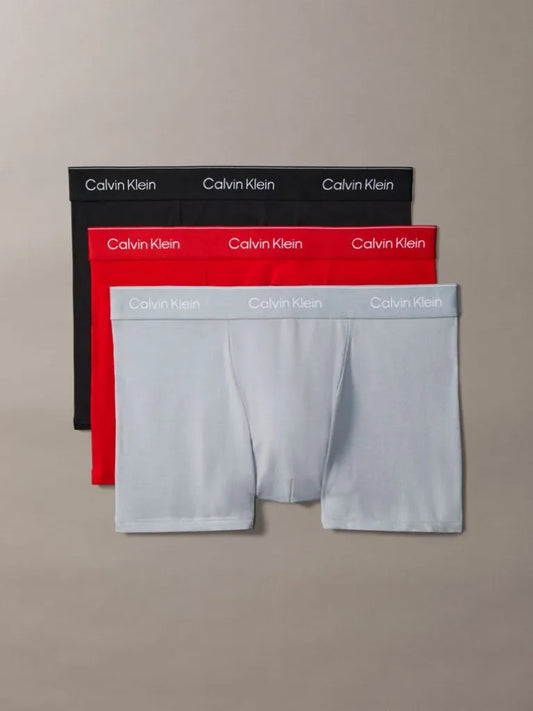 Calvin Klein Mens Trunk LV00NB45660FD Red