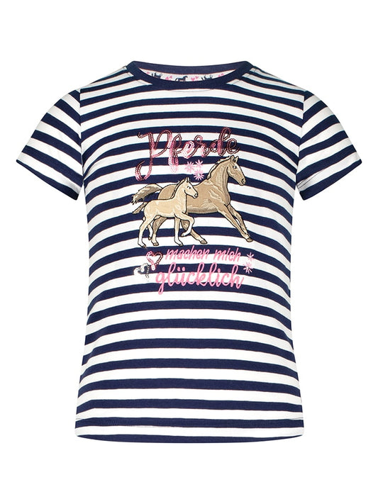 Salt and Pepper Shirt Navy Kids