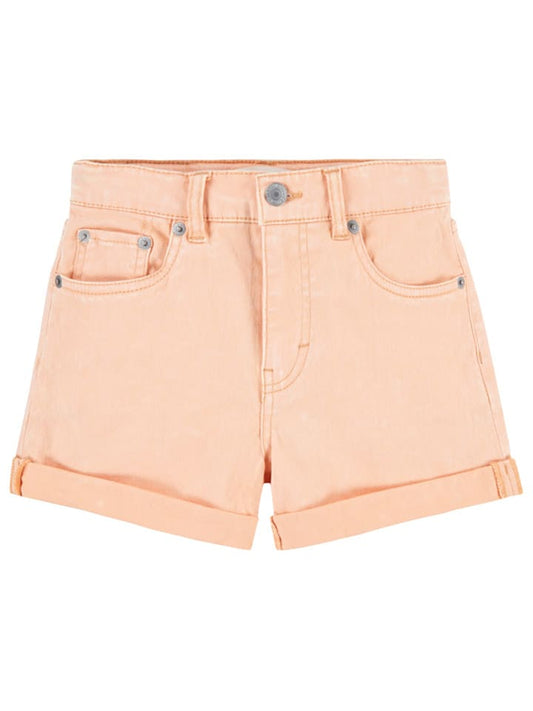 Levi's Kids Denim Shorts Orange Kids