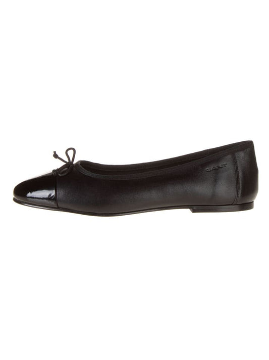GANT Footwear Leather Ballet Flats Black Women