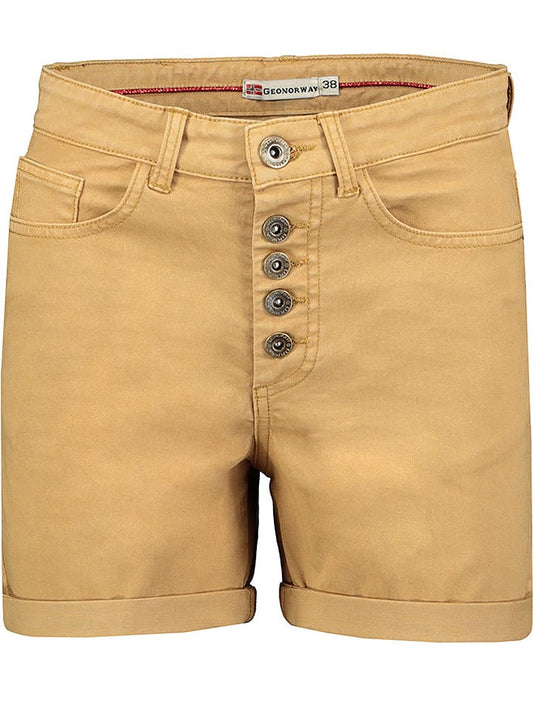 Geographical Norway Bermuda Shorts Shorts "Pisak" Beige Women