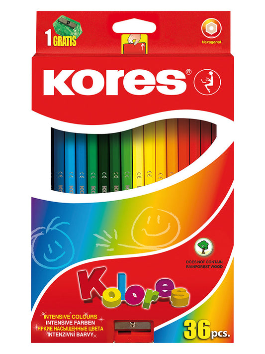 Kores Coloured Pencils "Kolores" 36er Pack Unisex