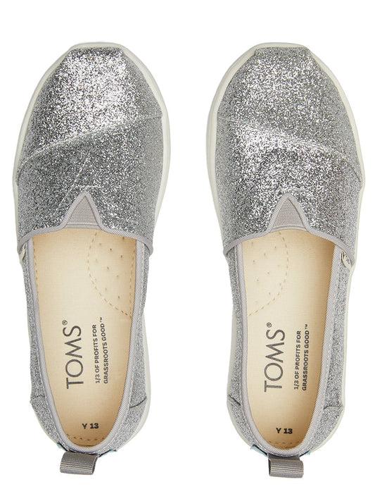 TOMS Loafer Silver Kids