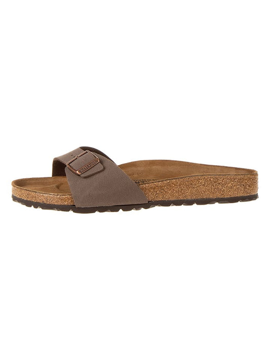 Birkenstock Mules "Madrid" Taupe Width N Men