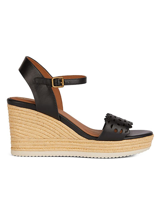 Geox Leather Wedge Sandals "Ponza" Women
