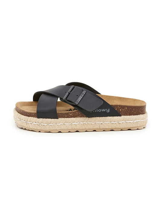 billowy Mules Black Women