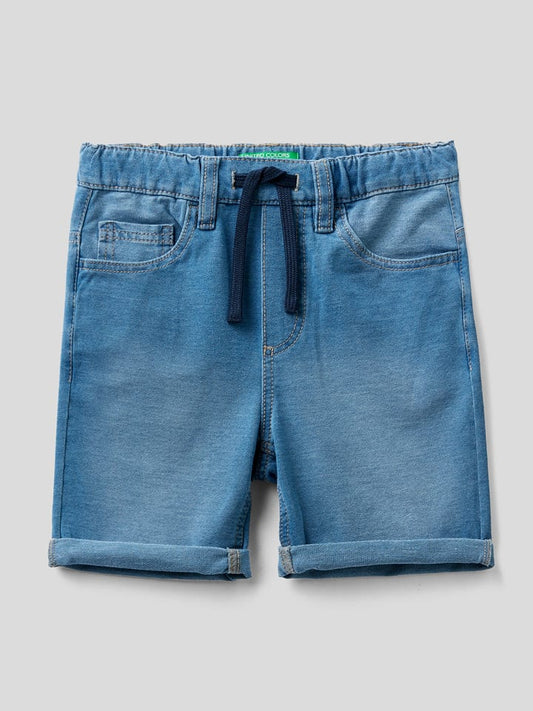Benetton Denim Shorts Blue Kids