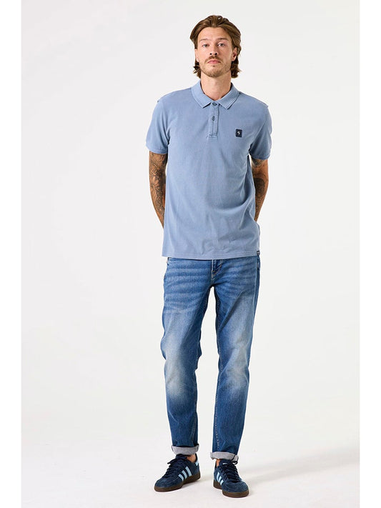 Garcia Polo Shirt Light Blue Men