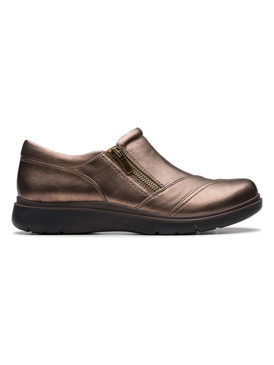 Clarks Leather Loafers "Certina Pure" Brown Women