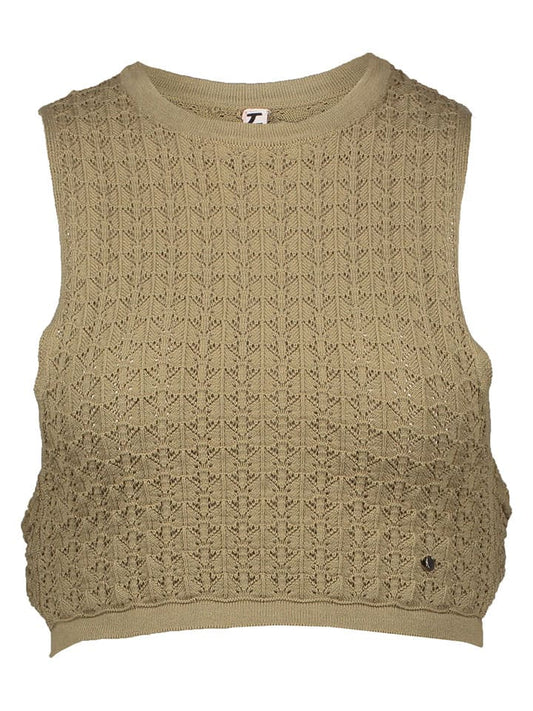 LOSAN Knitted Top Khaki Kids