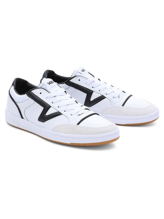 Vans Leather Sneaker "Lowland CC JMP R" White / Black Unisex