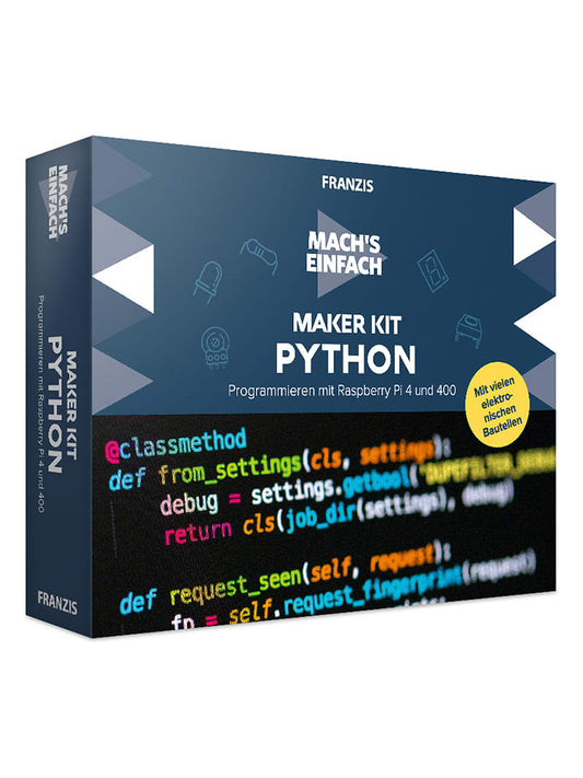 FRANZIS Coding Kit "Maker Kit Python" from 14 years Kids