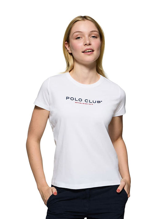 Polo Club Shirt White Women