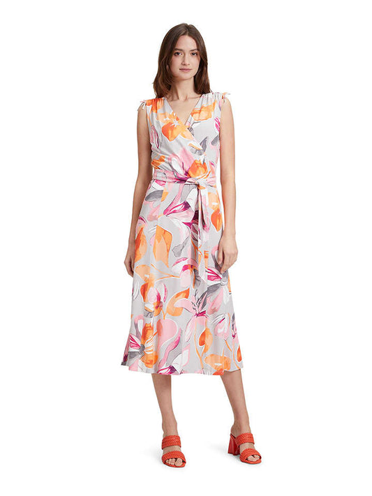 Betty Barclay Dress Grey / Orange Women