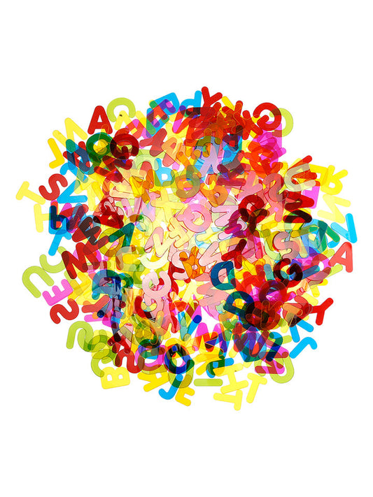 SUNNYSUE 150-Piece Capital Letter Set from 3 years Kids