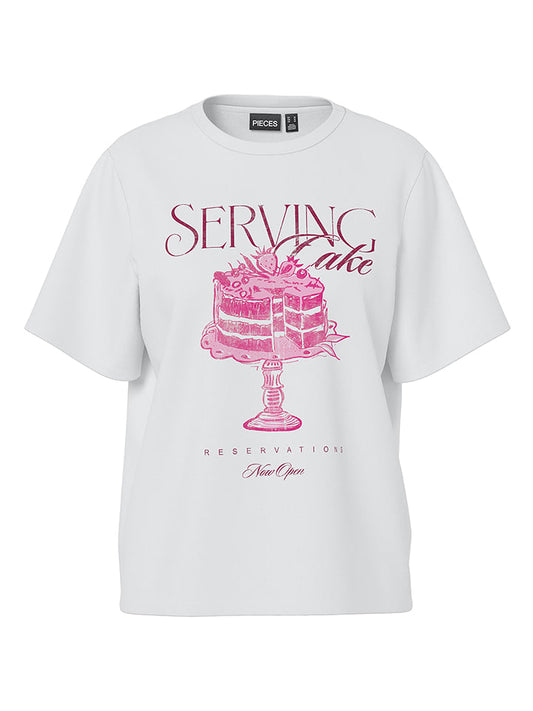 Pieces Shirt White Women