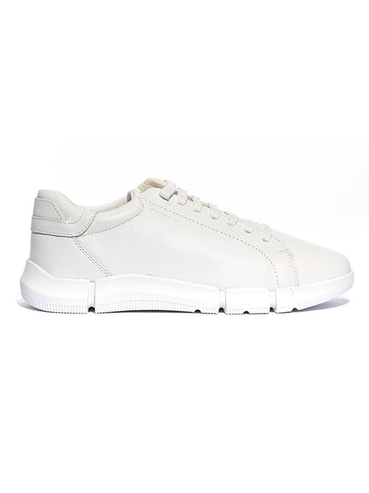 Geox Leather Sneaker "Adacter" White Men