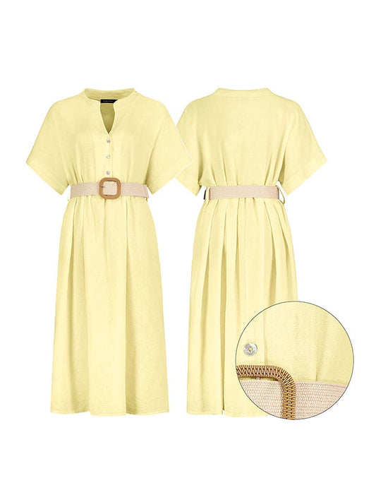 Eight2Nine Dress Yellow Women