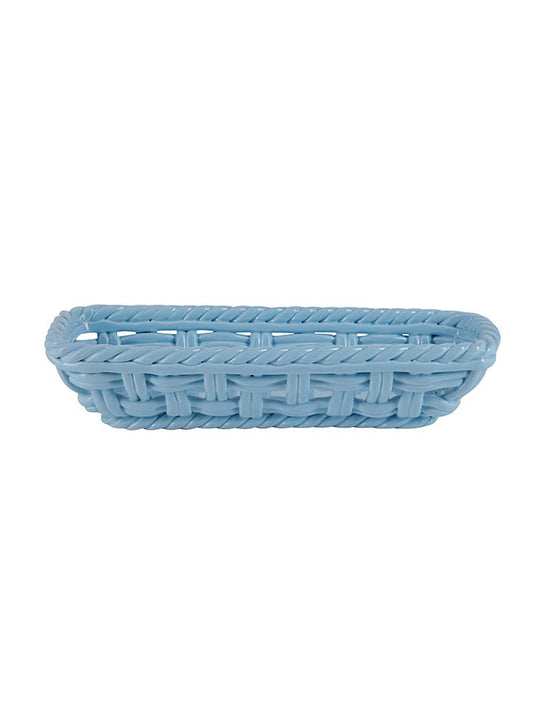 Miss Étoile Fruit Bowl Blue (L)30 x (W)11 cm Unisex