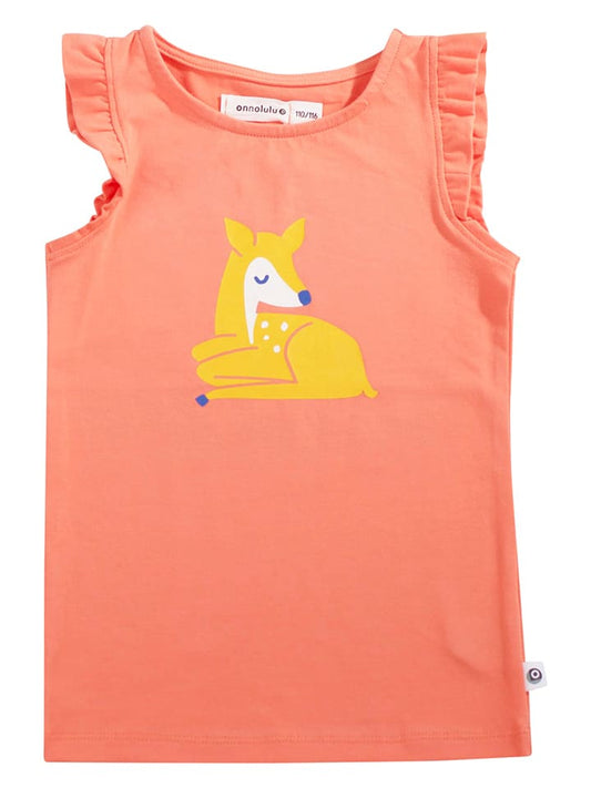 ONNOLULU Top "Adeline Bambi" Orange Kids