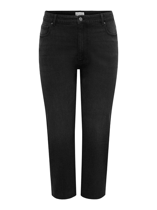 ONLY Carmakoma Capri Jeans - Regular fit Black Women