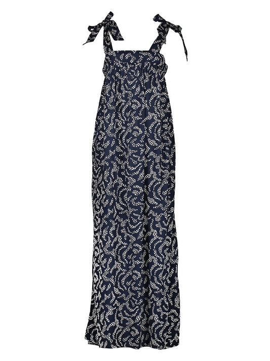 Kaffe Dress Navy / White Women