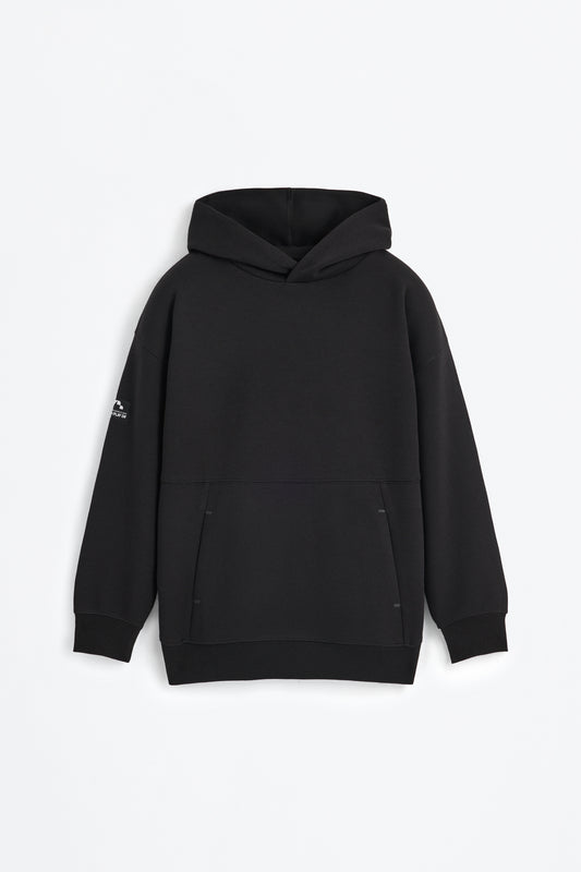 LEFTIES Kids Interlock Sports Hoodie Black Men
