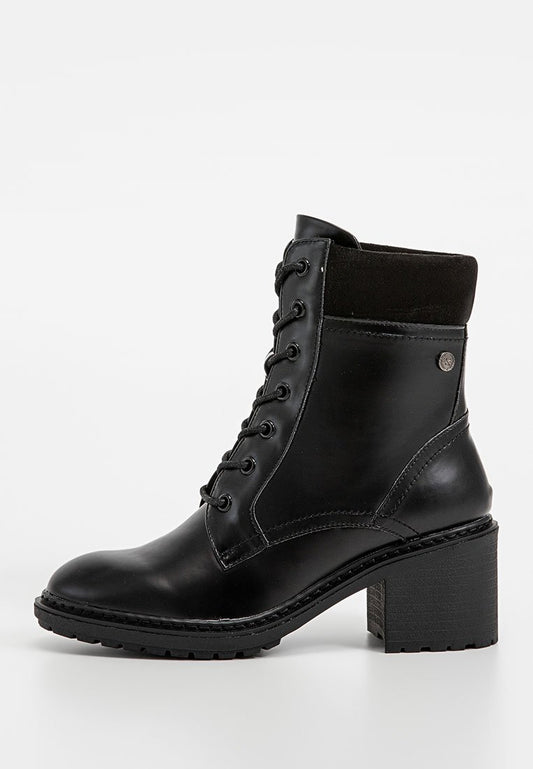 XTI PU ANKLE BOOTS Black (ZZO1D1W13-Q00) Women