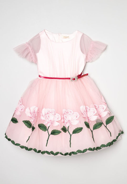 Monnalisa ABITO ROSASPINA light pink (ZZO376HCZ-I00) Kids