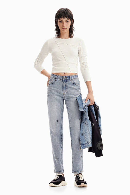 Denim Trousers Women (23WWDD065053) Women